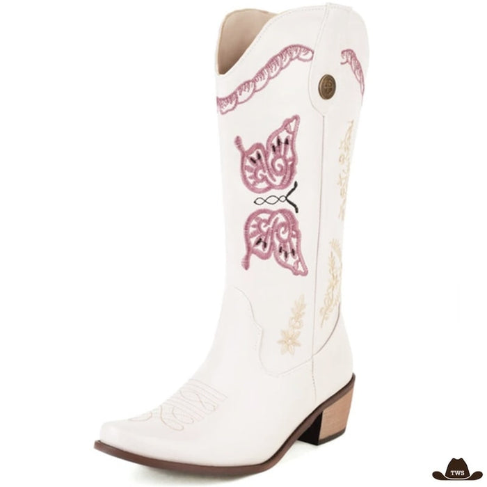 Bottes Cowboy Femme Talon Haut