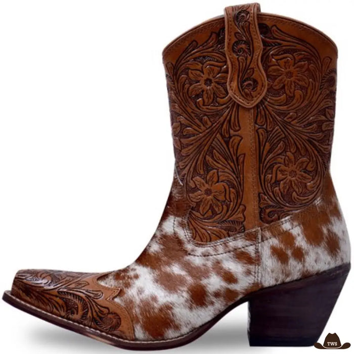 Bottines Façon Western
