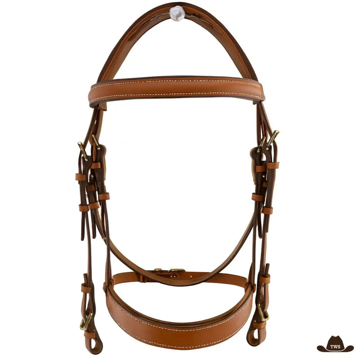 Bridon Lou pour cheval, équipement équestre western style country