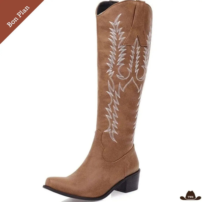 Bottes Style Country - Pointure 39 - Bon Plan