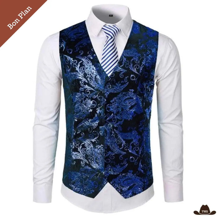 Gilet Costume Cowboy - M - Bon Plan