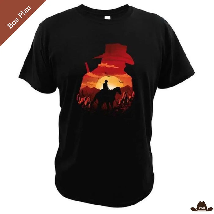 T-Shirt Wild West - L - Bon Plan