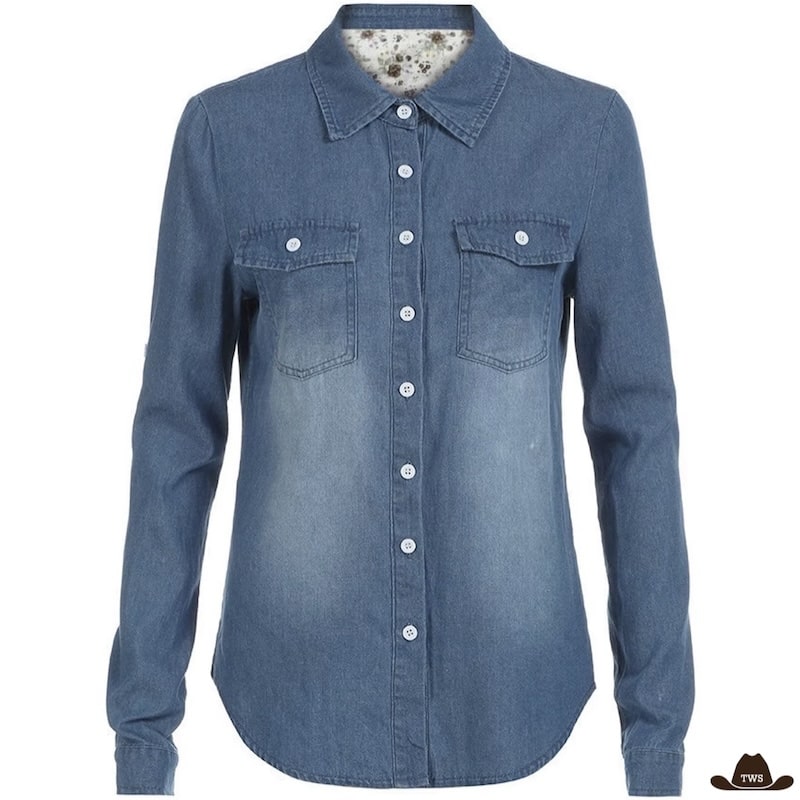 Chemise western femme vintage CIRCLE T Marilyn Lenox imprimé Chemise western femme vintage CIRCLE T Marilyn Lenox imprimé