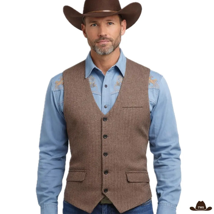 Gilet de Costume Western