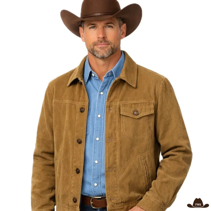 Veste de Travail Cowboy 100% coton velours côtelé