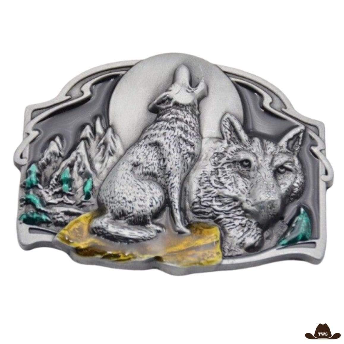 Lot De Boucles De Ceinture Western Vintage – Alan Hykes Argent Sterling, Jamais Portées, Fait Main