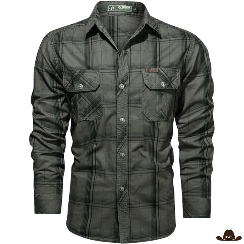 Chemise Western Bugatchi Pour Homme Grande Taille XL - à Carreaux Multicolore - Occasion En Très Bon état