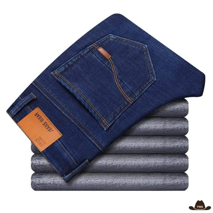 Jeans Western Homme en denim qualité supérieure, coupe bootcut masculine