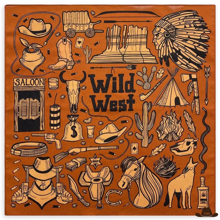 Bandana Cowboy Orange