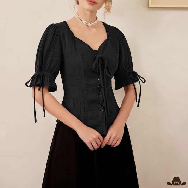 Blouse Style Cow-girl