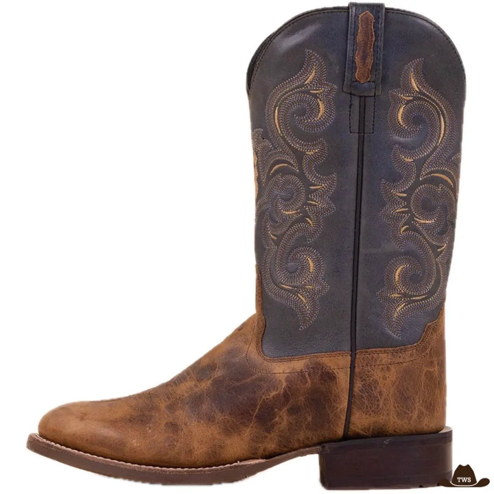 Santiags Bottes Western - Cuir Véritable et Broderies Traditionnelles Santiags Bottes Western - Cuir Véritable et Broderies Traditionnelles