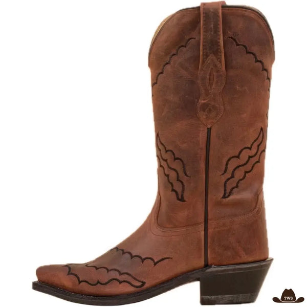 Bottes Style Cowboy