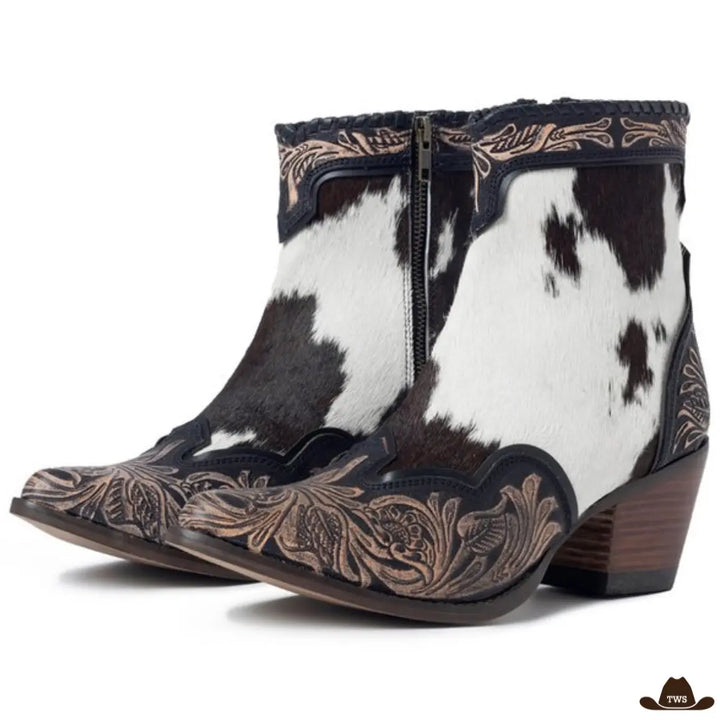 Bottines Cow-boy Mode