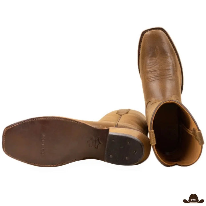 Bottines Cow-boy en Cuir