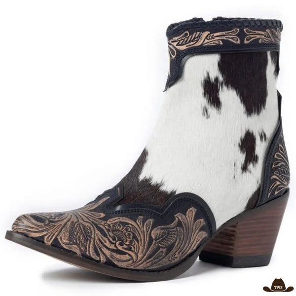 Bottines Cowboy Mode