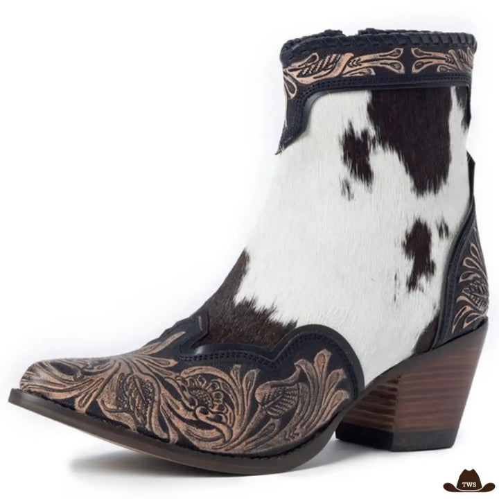 Bottines Cowboy Mode