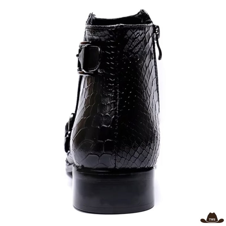 Bottines Façon Cow-boy