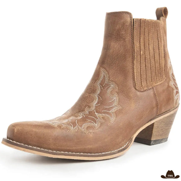 Bottines Style Cowboy