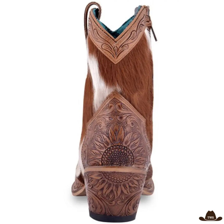 Bottines Western Femme à Talon