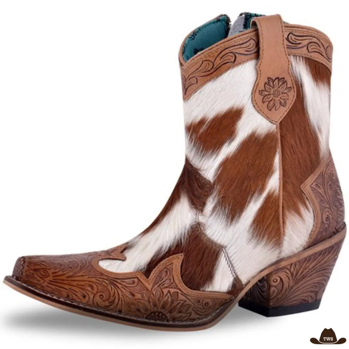 Bottines Western à Talon