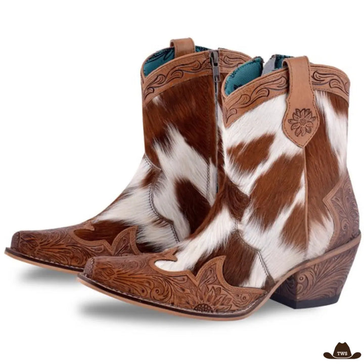 Bottines de Western à Talon