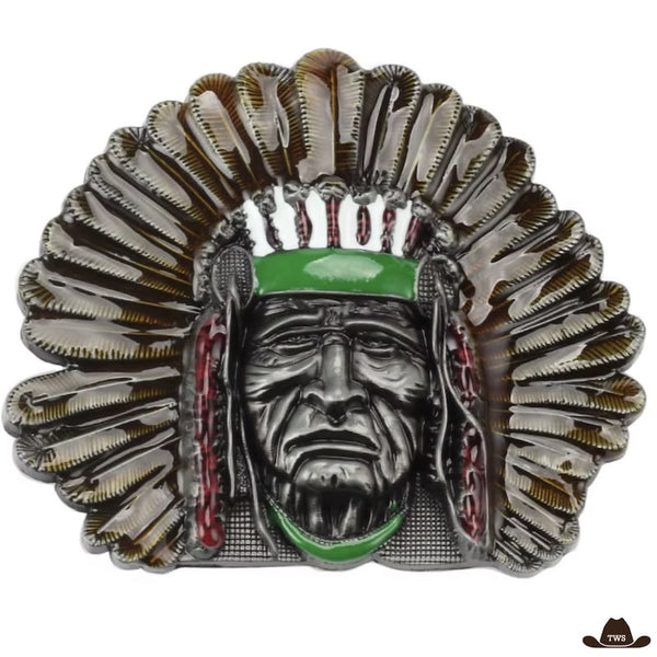Boucle de Ceinture Western Indien