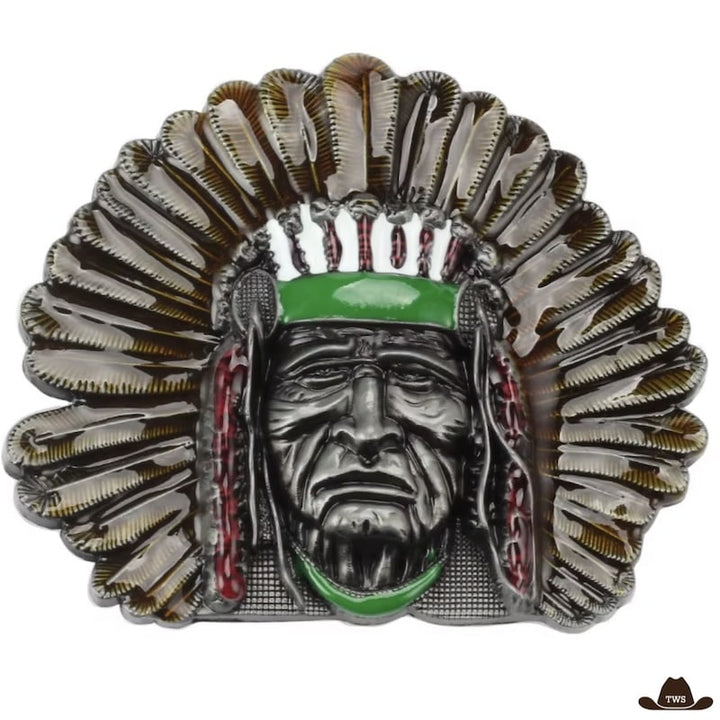 Boucle de Ceinture Western Indien