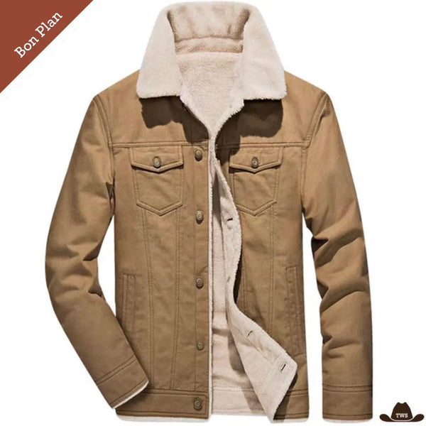 Veste Polaire Style Western Homme - L et XL - Bon Plan