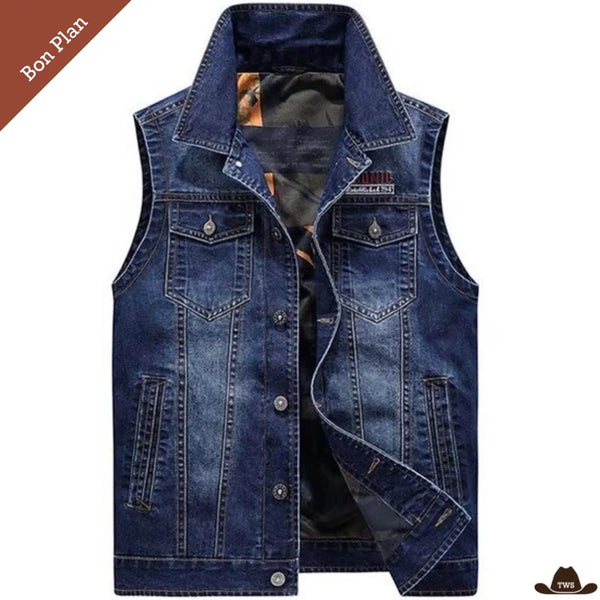 Veste Western Été Homme - L - Bon Plan