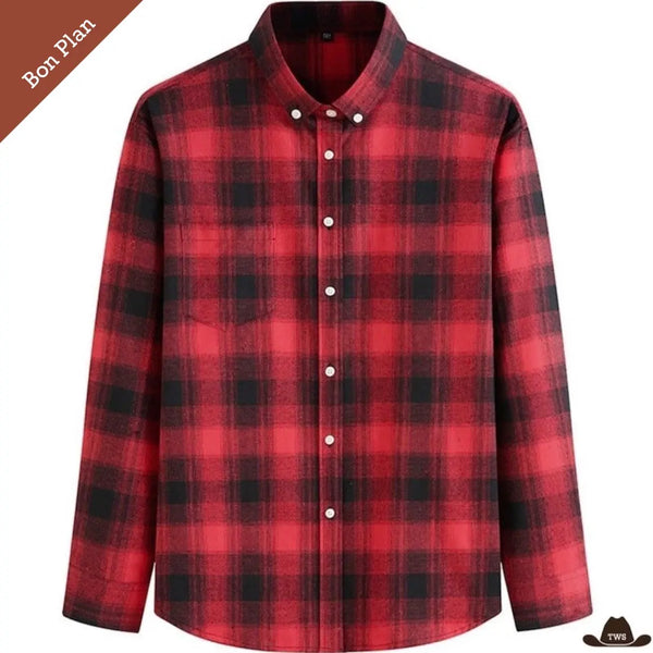 Chemise Western Grande Taille - M - Bon Plan