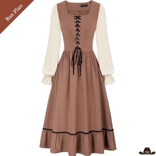 Robe Longue à l'Ancienne Western - XL - Bon Plan
