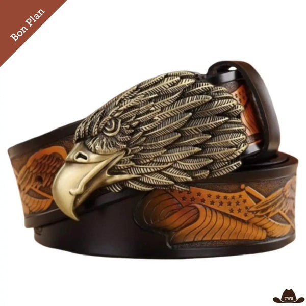 Ceinture Style Cowboy - 110 cm - Bon Plan