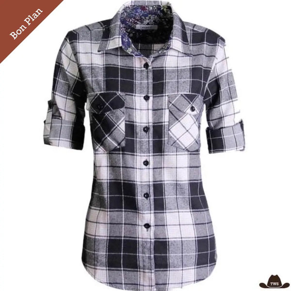 Chemise Country Femme Grande Taille - M et L - Bon Plan