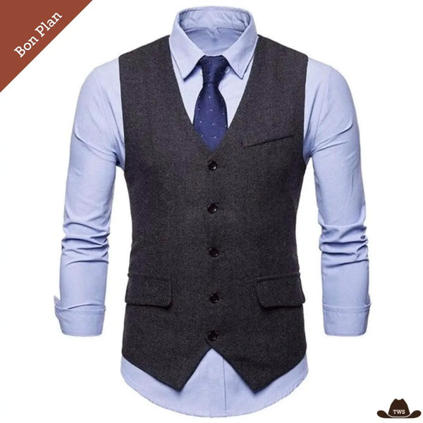 Gilet Style Western - M - Bon Plan