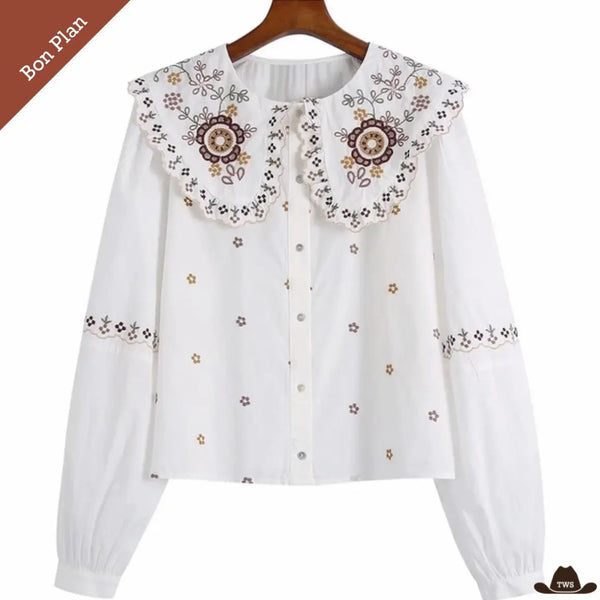 Chemise Femme Cowboy - S - Bon Plan