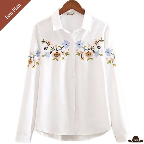 Chemise Femme Country Western - L - Bon Plan
