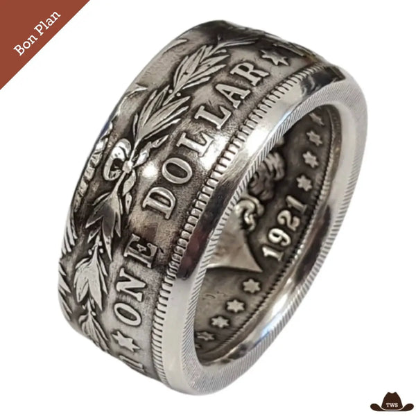 Bague Western Dollar - Multi Tailles - Bon Plan