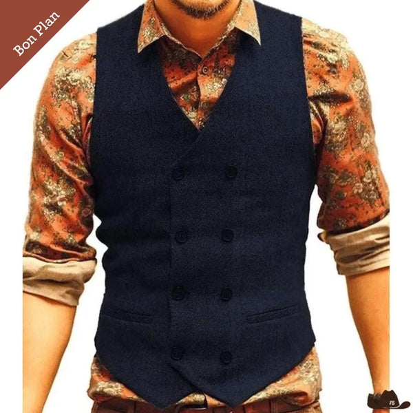 Gilet Western Club - M - Bon Plan