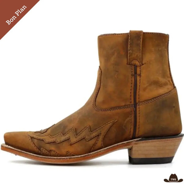 Bottines Style Western - Pointure 45 - Bon Plan