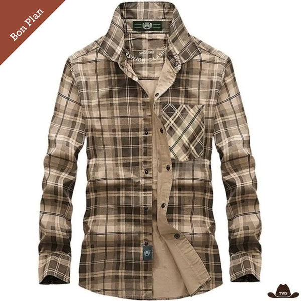 Chemise à Carreaux Country - L - Bon Plan
