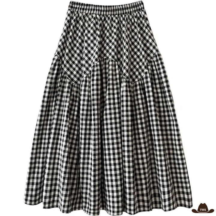 Jupe Western Far West Noire