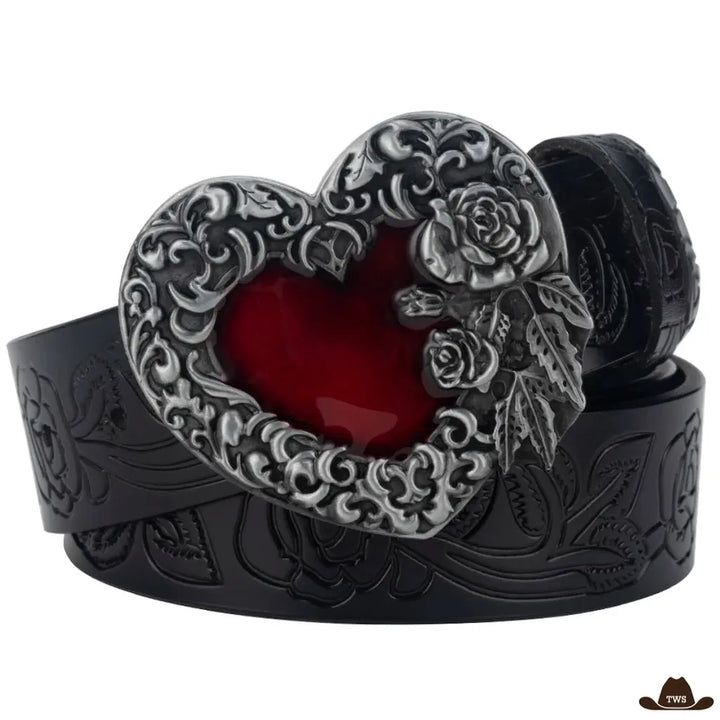 Ceinture Cowboy Femme Cuir