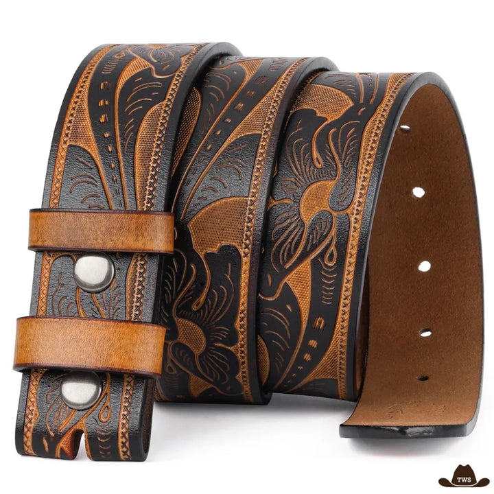 Ceinture Cowboy Sans Boucle