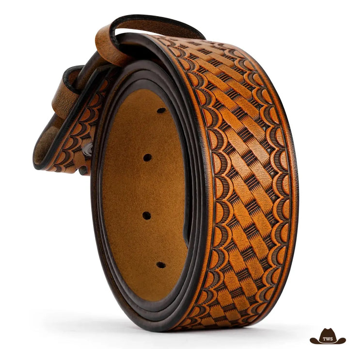 Ceinture de Cowboy Sans Boucle