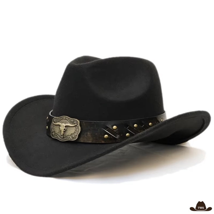 Chapeau de Cowboy Homme Feutre