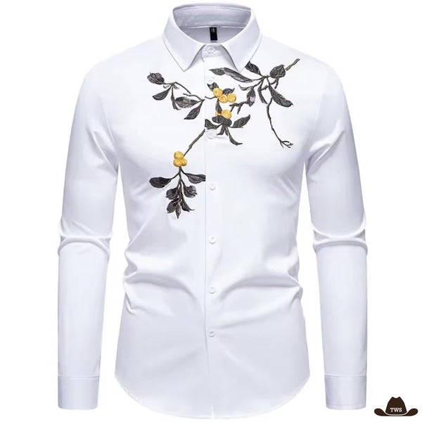 Chemise Blanche Cowboy