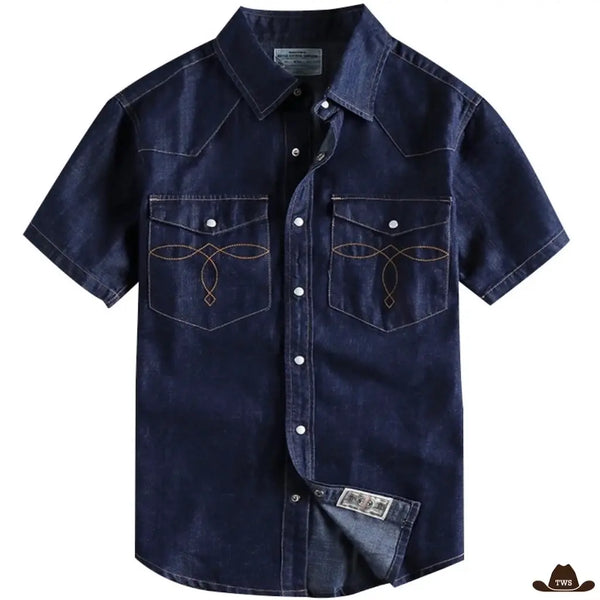 Chemise Country Homme Manches Courtes