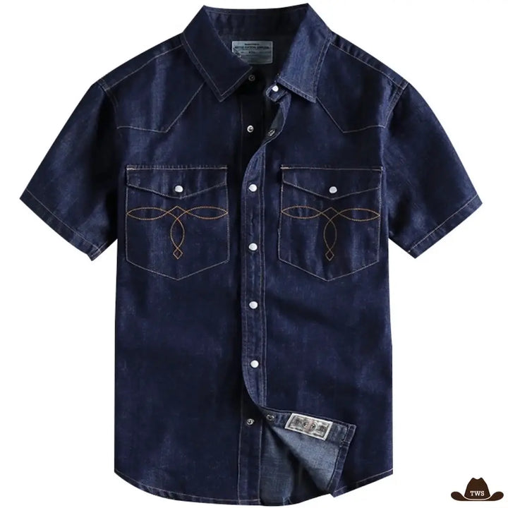 Chemise Country Homme Manches Courtes