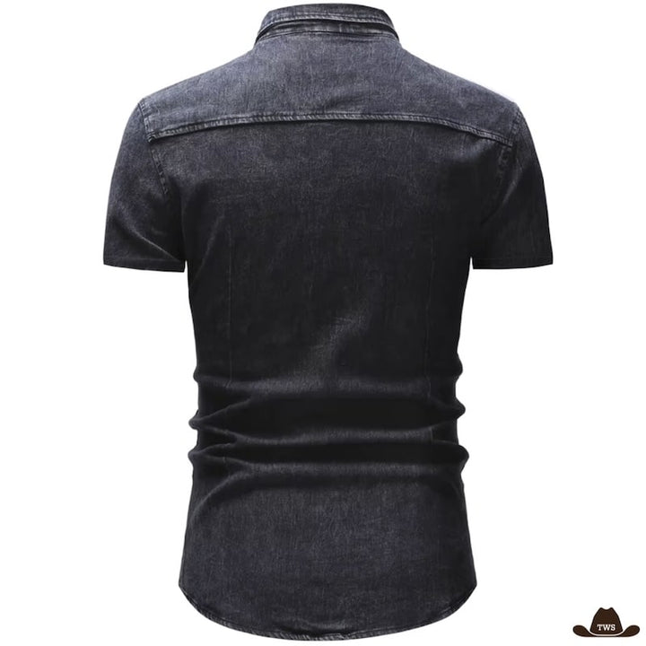 Chemise Jean Homme Western