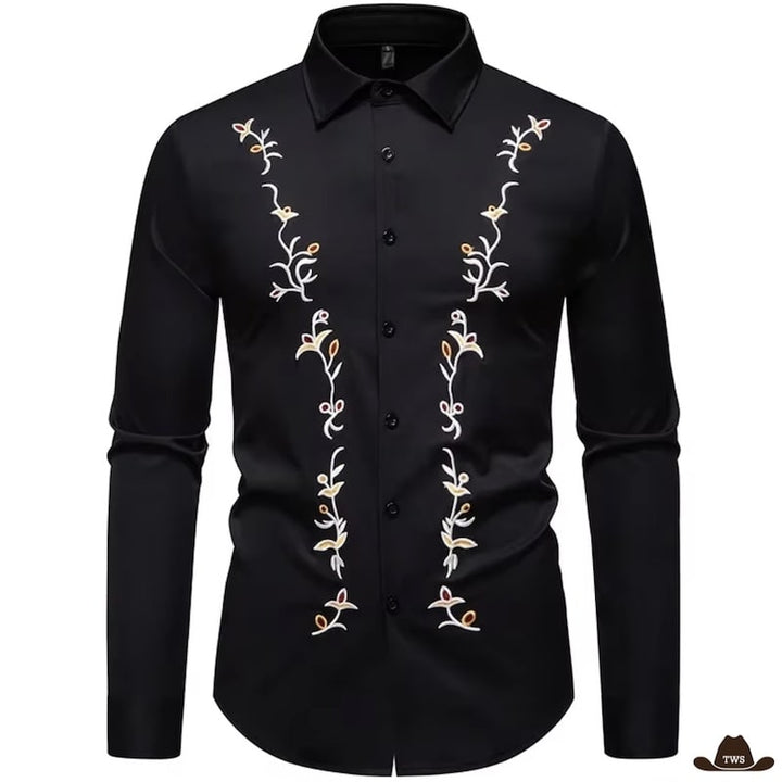 Chemise de Western Noire